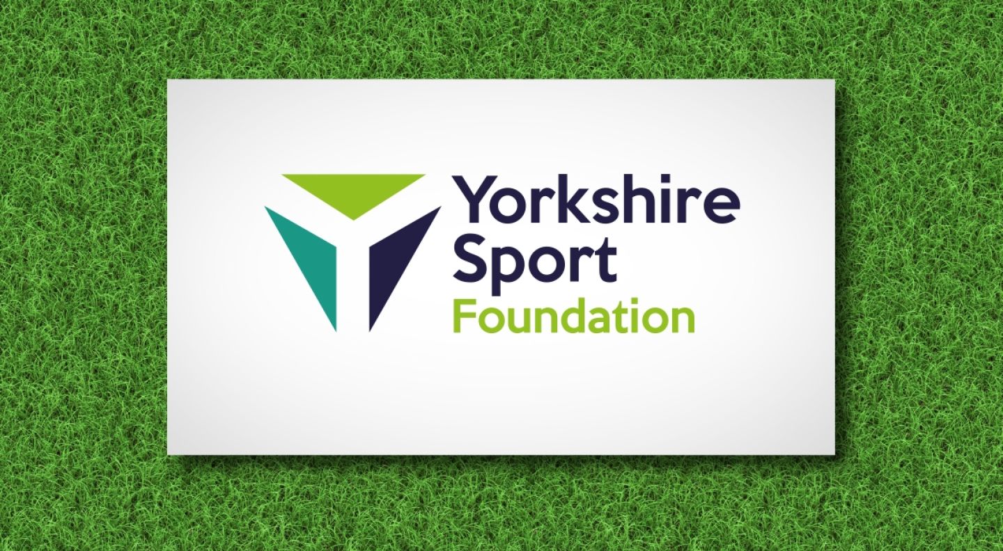 The West Yorkshire Sport and South Yorkshire Sport logos are captured in the all new Yorkshire Sport Foundation branding